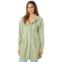 Avec Les Filles Nylon Ruffle Sleeve Anorak