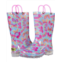 Western Chief Kids Butterfly Boogie Lighted PVC Boot (Toddler/Little Kid)