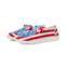 Womens Hey Dude Wendy Patriotic