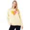 SUNDRY Ombre Heart Hoodie