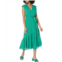 Womens LITTLE MISTRESS Mock Wrap Midi Dress