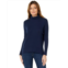 Womens bobi Los Angeles Split Hem Turtleneck