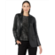 Womens Elliott Lauren Trailblazer Coated French Terry Boyfriend Blazer