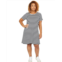 Bobeau Short Sleeve Cotton T-Shirt Dress