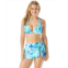 COCO REEF Sorrento Coastal Floral Halo Cameo Halter Bikini Top