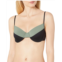 Vince Camuto Sunblock Color Block Underwire Bikini Top