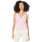 MONROW V-Neck Tank with Trim Rib