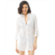 BEACH HOUSE Crochet Soleil Vanessa Zip Front Cover-Up Short Dress