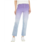 7 For All Mankind High-Waist Cropped Straight in Ombre Light Haven