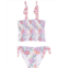 Seafolly Kids Island in The Sun Shirred Bikini Set (Infant/Toddler/Little Kids)