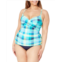 BEACH HOUSE Picnic Plaid Christa Wrap Tankini