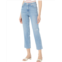 Paige Sarah Straight Ankle Jeans in Cailin Desctructed