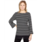 Vince Camuto Long Sleeve Knit Stripe Tunic