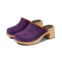 Swedish Hasbeens Suede Clog