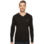 Mens Lacoste Long Sleeve Pima Jersey V-Neck T-Shirt