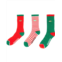 Salty Crew Fishmas 2 Holiday Socks 3-Pack