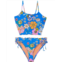 Hobie Kids Peace Love and Daisies Midkini with Adjustable Tie Hipster (Big Kids)