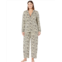 Womens Kickee Pants Collared Pajama Set