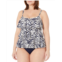 BEACH HOUSE Wild Tiger Jane Ruffle Tiered Tankini