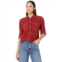 Womens Elliott Lauren Corduroy Snap Front Shirt with Western Details