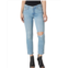 Hudson Jeans Nico Mid-Rise Crop Straight in Vigilance