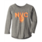 Tiny Whales Nyc Long Sleeve Raglan (Infant/Toddler/Little Kids/Big Kids)