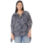 Michael Michael Kors Palm Metallic Ring Poncho