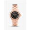 Michaelkors Lennox Pave Rose Gold-Tone Watch