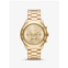 Michaelkors Oversized Slim Runway Gold-Tone Watch