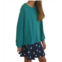 Area Code 407 tween lightweight sweaters in teal