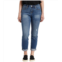 JAG carter mid rise girlfriend jean in everton blue