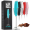 Zulay Kitchen milk boss milk frother with holster stand