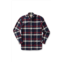 DUCK HEAD shelton plaid cotton flannel sport shirt in burnt russet