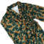 8 Oak Lane green leopard satin robe