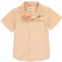 FREECITY boys newport button down shirt in peach grid