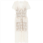 self portrait womens cream lace midi dress