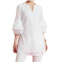 Tyler Boe christa eyelet tunic top in white