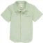 FREECITY boys newport button down shirt in sage grid