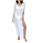 Bromelia Swimwear fortaleza cover up in white