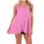 Heyson perfect vision flare tank top in fuchsia