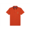 Psycho Bunny barbon neon glow polo bonfire orange shirt b6k101q1pc-bnf