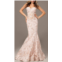 JOVANI evening mermaid dress in blush