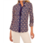 GRETCHEN SCOTT boyfriend shirt - lucy in the sky with diamonds in navy blue