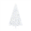 VidaXL artificial half pre-lit christmas tree with stand white 59.1 pvc