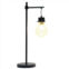 Elegant Designs hanging lightbulb table lamp