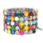 TOVA womens olivia 5-strand stretch bracelet in multicolor