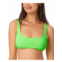 California Waves juniors womens ribbed pool bikini swim top