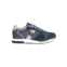 Blauer polyester mens sneaker