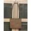 VASH jem large square clutch in taupe bubble