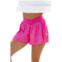 TCEC shiny crossover shorts in magenta